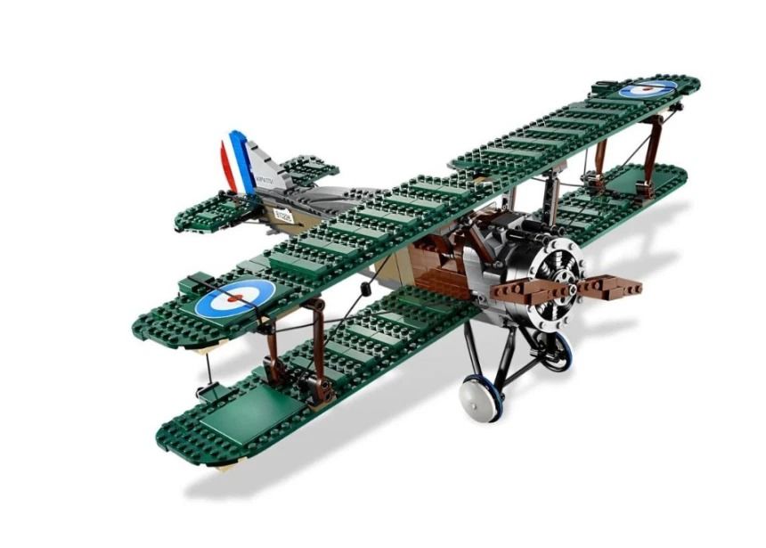 The LEGO Sopwith Camel 10226 (Category: Toys & Games) located in Subang Jaya. Submitted by dwarbee (Listing ID 1448900899, Image 3). Description: The LEGO Sopwith Camel 10226 is an 883-piece Creator Expert building set. Released in 2012, it recreates the famous World War I British biplane. The model features working cockpit controls that move the wing ailerons and tail flaps. Here are the key details of the LEGO 10226 Sopwith Camel set: Authentic