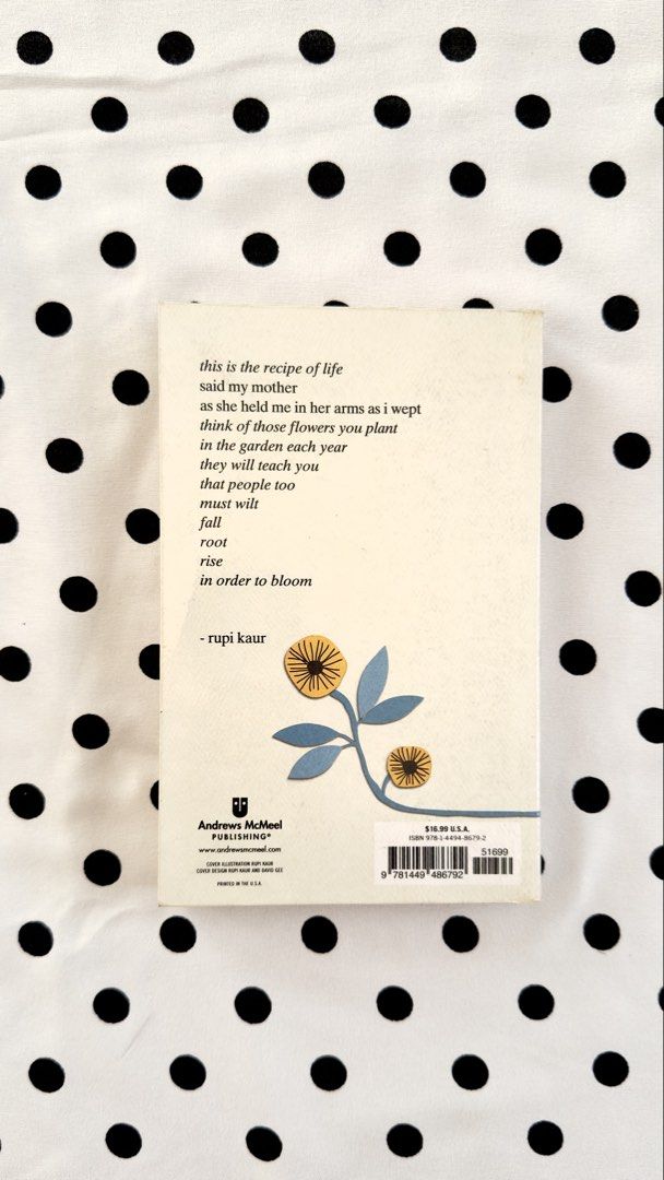 The Sun and Her Flowers by Rupi Kaur (Category: Storybooks) located in Cavite. Submitted by shoplyly (Listing ID 1449092530, Image 2). Description: GC Plastic covered.