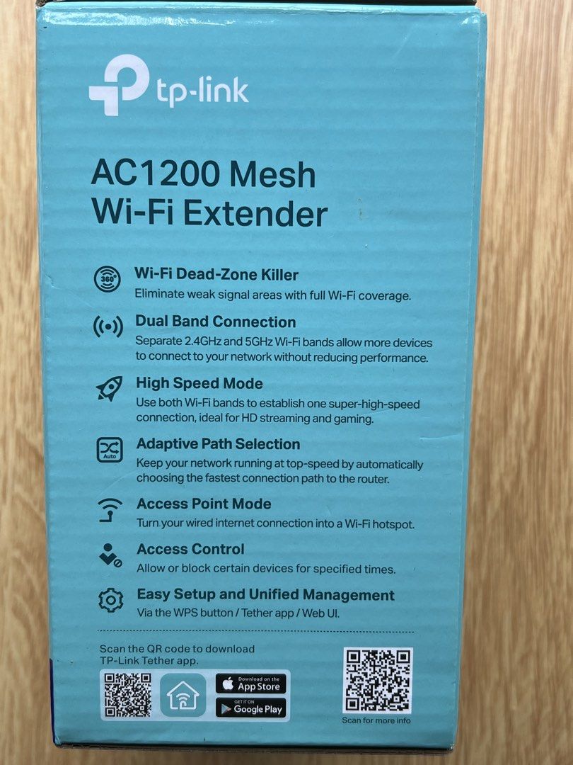 TP-Link Wifi Mesh Extender - RE330506318237718947842