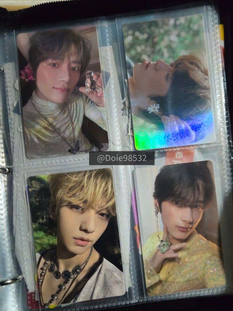 TXT Soobin, Beomgyu, Kai Temptation photocards (Category: K-Wave Merchandise) located in Quezon City. Submitted by ajpzn_ (Listing ID 1449069743, Image 1). Description: - TXT Temptation photocards - Selling as set only - RFS: Decluttering.