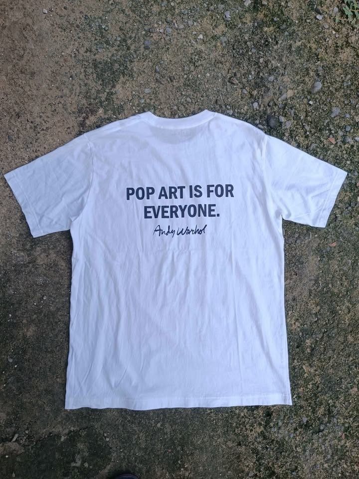 UNIQLO X ANDY WARHOL MONROE RARE (Category: Tshirts & Polo Shirts ) located in Zamboanga. Submitted by apachethrift (Listing ID 1448914971, Image 3). Description: UNIQLO X ANDY WARHOL MONROE RARE Size: Large Color & Condition: 9.8/10 Note: Sticky imprint tag washable PM Na 💯.