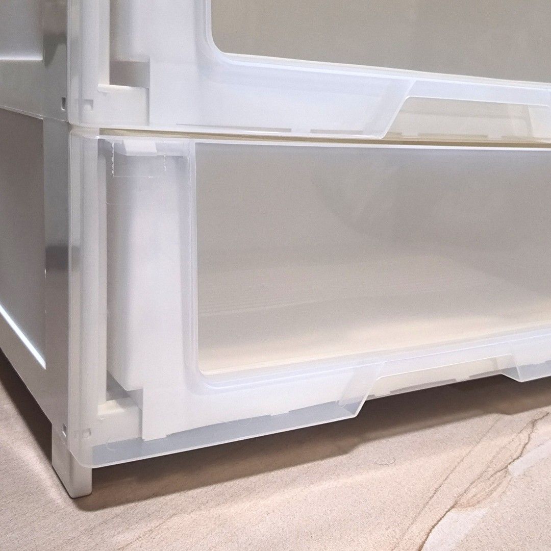 Uratex Store-It Drawer 3-Layer Plastic Organizer Cabinet Preloved (Category: Storage Boxes & Baskets) located in Makati City. Submitted by playasyougrow (Listing ID 1448997074, Image 3). Description: ​✨ Uratex Quality: Made by Uratex Monoblock—known for heavy-duty, durable, and sag-resistant plastic. ​👁️ Visual Convenience: Translucent front panels for easy viewing of clothes, toys, or supplies. ​🧺 Generous Space: 3 deep, smooth-gliding tiers t