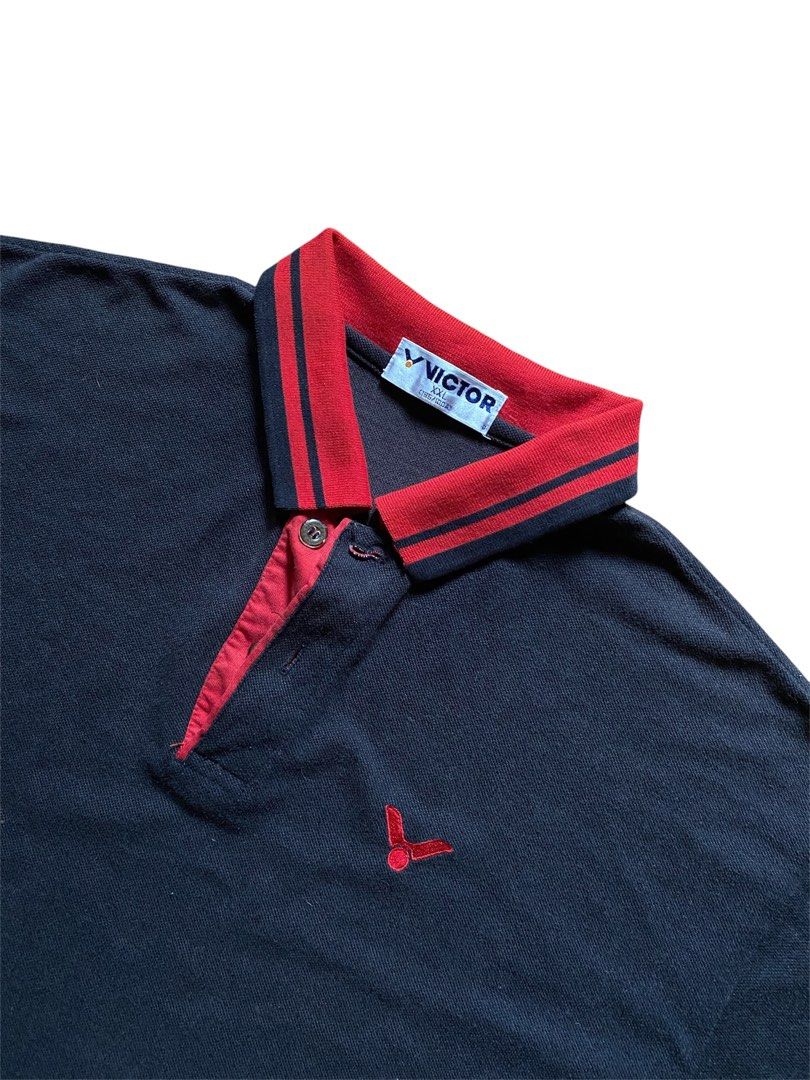 VICTOR POLO SHIRT (Category: Tshirts & Polo Shirts ) located in Marikina City. Submitted by stuff_ball (Listing ID 1439735376, Image 3). Description: W: 22 L: 27 Issue: small stains, color fading Color rate: 7/10 Color may vary due to lighting. ALL ITEMS ARE THRIFT/PRELOVED. EXPECT MINIMAL FLAWS, WASHABLE STAINS, SIGNS OF USE, OR MAY NEED WASHING. .