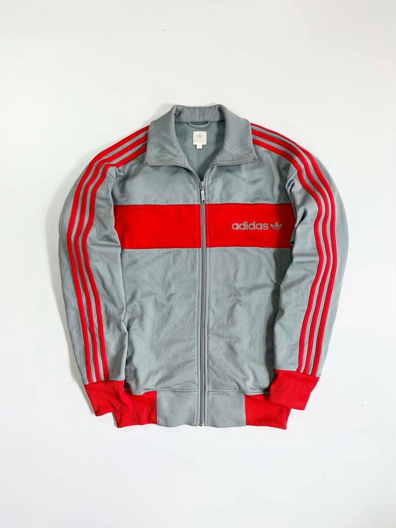 Vintage adidas track jacket (Category: Activewear) located in Manila. Submitted by styleandfly191238 (Listing ID 1449063032, Image 1). Description: dimes length - 27 width-23 color rate-10/10 condition- brand new condition color may vary due to lighting issue none complete and original better in personal good fittings fav piece Mop g cash Courier jnt or lalamove dm me for more details!.