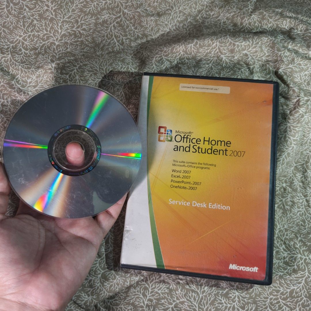 Vintage Software Genuine Microsoft Office (Category: Software) located in Cavite. Submitted by donyachuHandicraft (Listing ID 1448894819, Image 3). Description: Vintage Software Collectors item - Genuine Microsoft Office Student and Teacher Edition 2003 Complete set (Physical Case + Original Disc + Product Key) - Genuine Microsoft Office Home and Student 2007 (Service Desk Edition) Complete set (Physical Case + Original Disc + Product Key) - Micr
