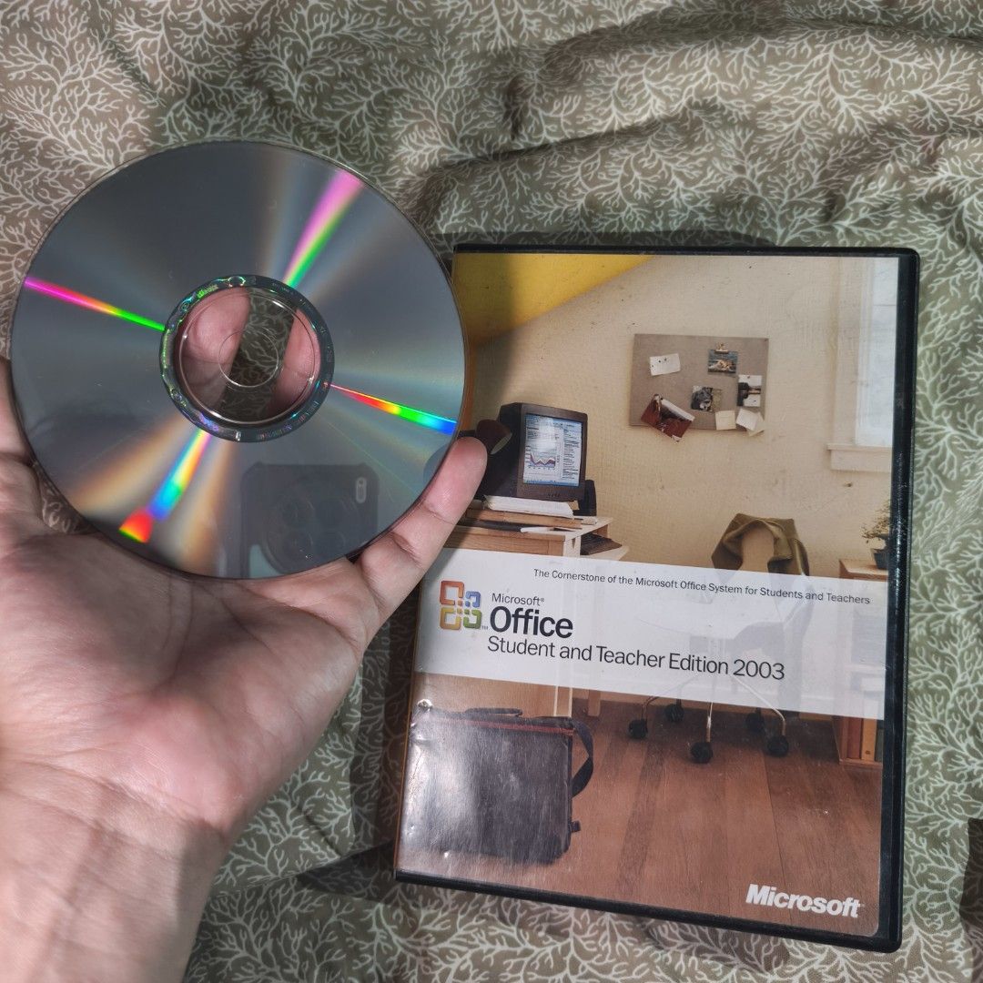 Vintage Software Genuine Microsoft Office (Category: Software) located in Cavite. Submitted by donyachuHandicraft (Listing ID 1448894819, Image 2). Description: Vintage Software Collectors item - Genuine Microsoft Office Student and Teacher Edition 2003 Complete set (Physical Case + Original Disc + Product Key) - Genuine Microsoft Office Home and Student 2007 (Service Desk Edition) Complete set (Physical Case + Original Disc + Product Key) - Micr