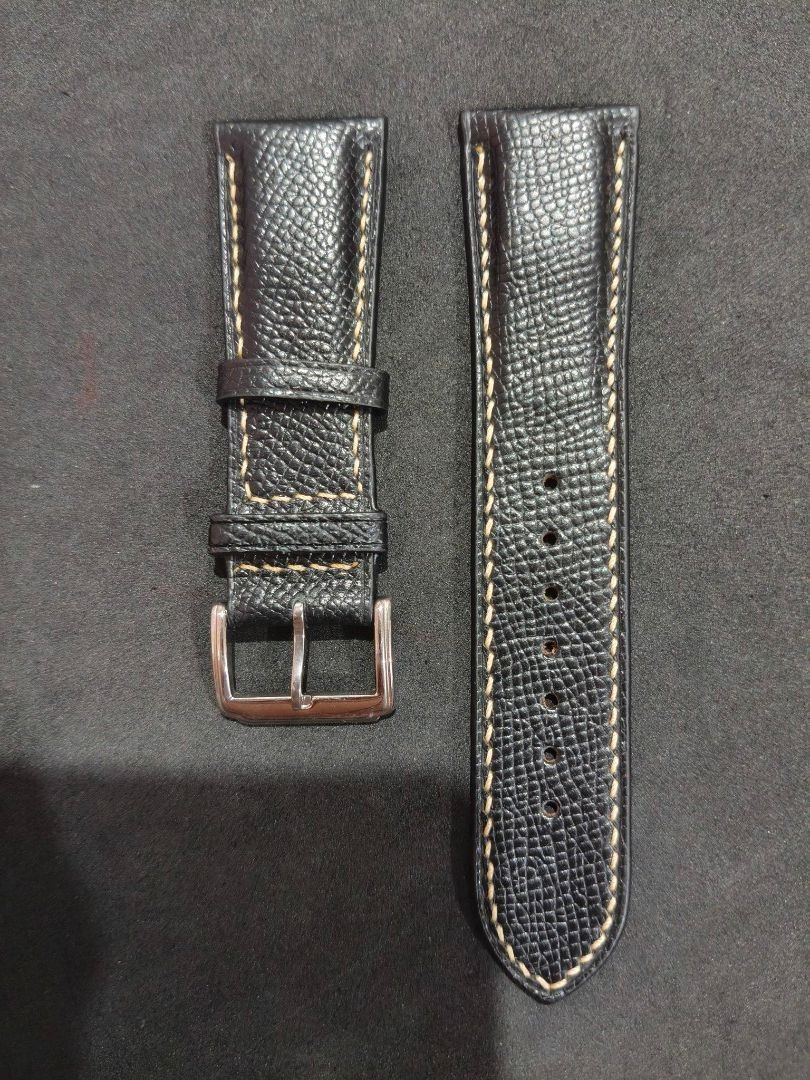 Watch strap 24 mm Epsom leather Hand stitch (Category: Men's Watches) located in Manila. Submitted by maxineamber (Listing ID 1440678328, Image 2). Description: Watch strap 24 mm Epsom leather Hand stitch.