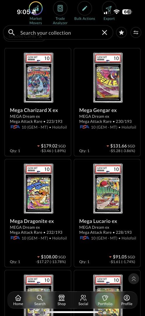 WTB MEGA DREAM MEGA ATTACK SEQUENTIAL (Category: Graded Cards) located in Singapore. Submitted by drumfreakr (Listing ID 1449043624, Image 2). Description: Hi there, I’m looking for the mega dream mega attack PSA 10 Sequential set. Offering $1150..
