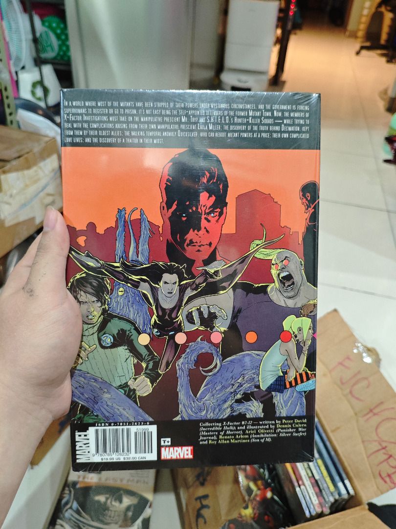 X-Factor: Life And Death Matters (Marvel - HC) Peter David Still Sealed (Category: Comics & Manga) located in Pasay City. Submitted by fcsean (Listing ID 1449070321, Image 3). Description: .