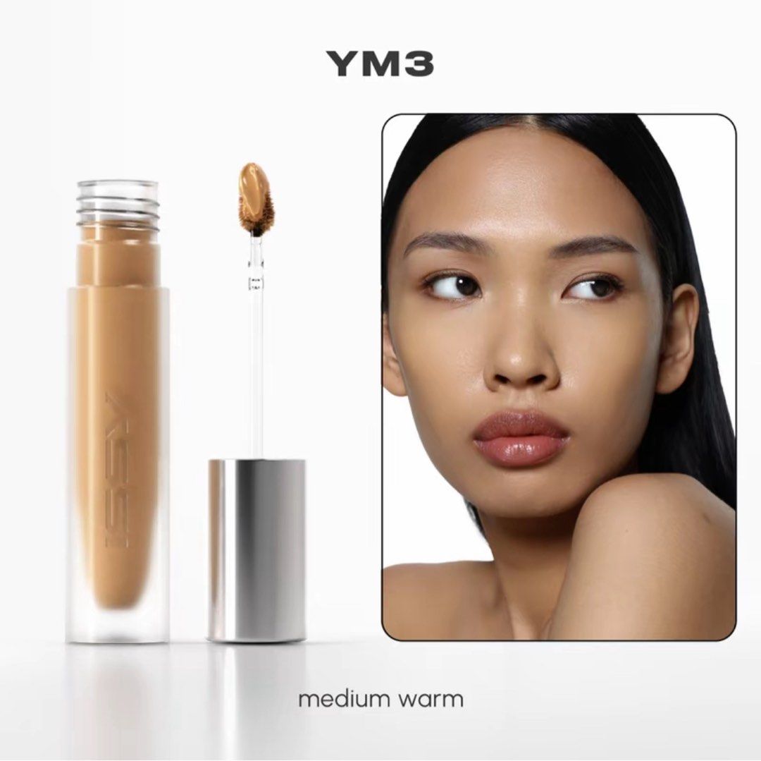 (YM3) Sealed Issy Fluid Flex Stratchable Coverage Concealer (Category: Makeup) located in Dagupan City. Submitted by kc.declutters (Listing ID 1449088249, Image 1). Description: Sealed box. RFS: shade is dark for my skin based on the live swatches. Expiration date: 04/2029 SRP is ₱499.