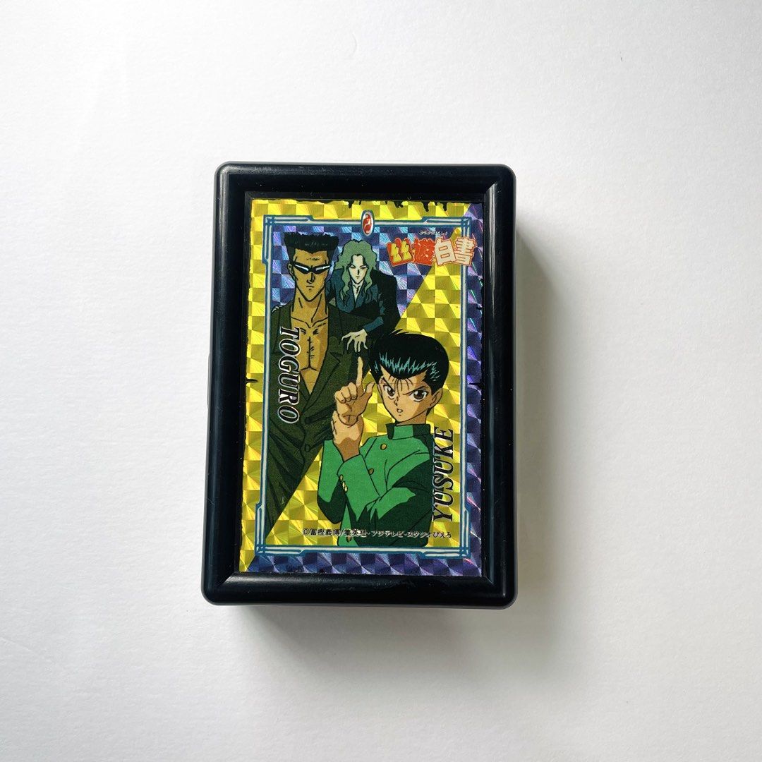 YuYu Hakusho Prism Trading Card Case (Category: Raw Singles) located in Butuan. Submitted by paperlueur (Listing ID 1448971196, Image 1). Description: .