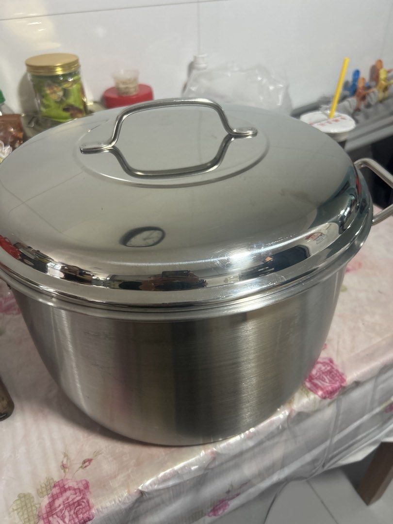 Zebra Stainless Steel Stock Pot 36 CM