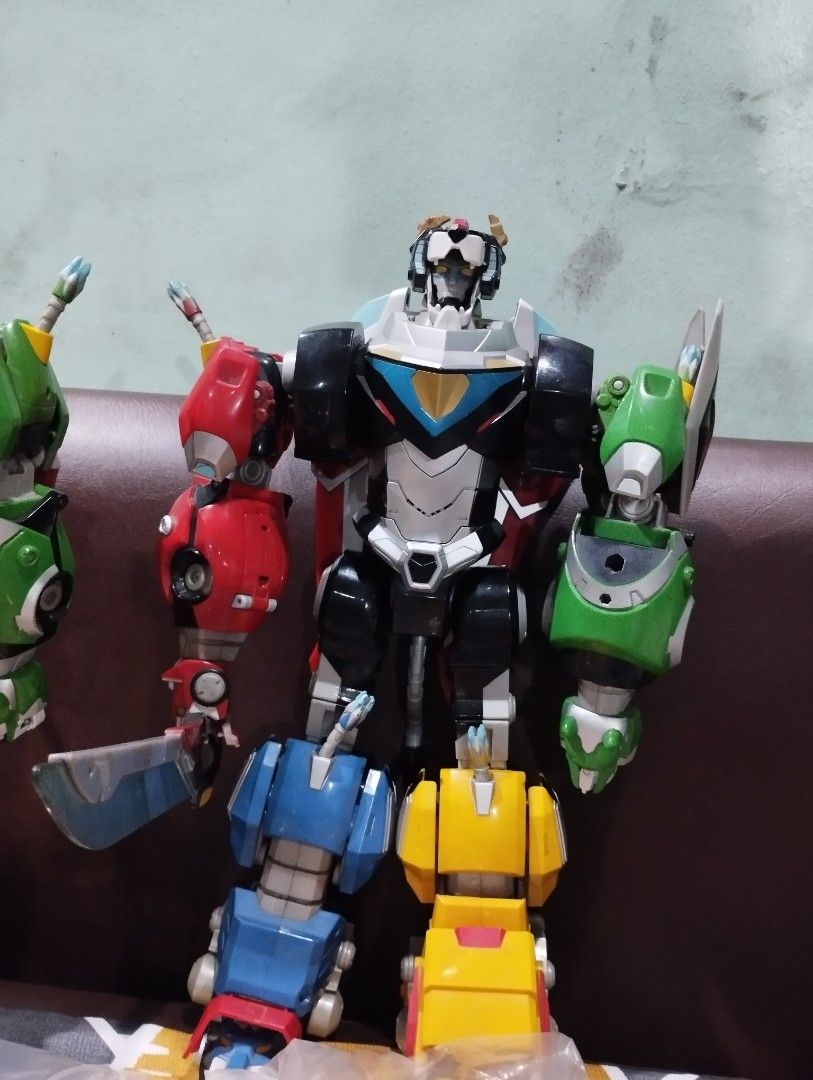 2x Voltron Lion Force Robot Action Figures (Category: Action & Battle Toys) located in Navotas City. Submitted by jasonpaul1006 (Listing ID 1449131891, Image 3). Description: price 10k each negotiable- Voltron Lion Force robot action figures - Accessories included in plastic bags - Perfect for collectors and fans of the show - Feel free to ask questions.