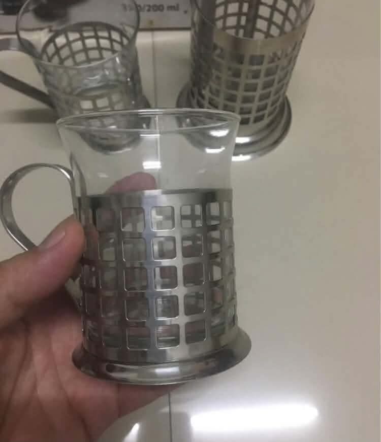 3 Pcs Coffee Maker & Mugs Set (Category: Coffee & Tea Tableware) located in Caloocan City. Submitted by shiela131538193 (Listing ID 1449252474, Image 2). Description: - Complete 3-piece coffee set - Includes 1 French press style coffee maker - Comes with 2 glass mugs with stylish metal holders - Mug capacity: 150-200 ml - Ideal for brewing your perfect morning coffee - Original box included.