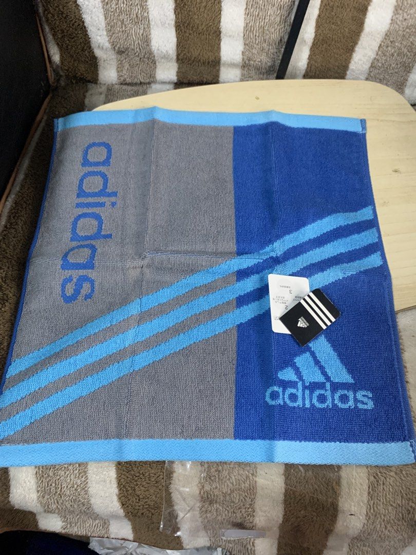 Adidas Japan face towel bnew (Category: Towels, Napkins & Holders) located in Cabanatuan. Submitted by mjluxxejapan (Listing ID 1449268296, Image 1). Description: Fixed price. Bnew makapal cotton face towel approx 13”x13” .