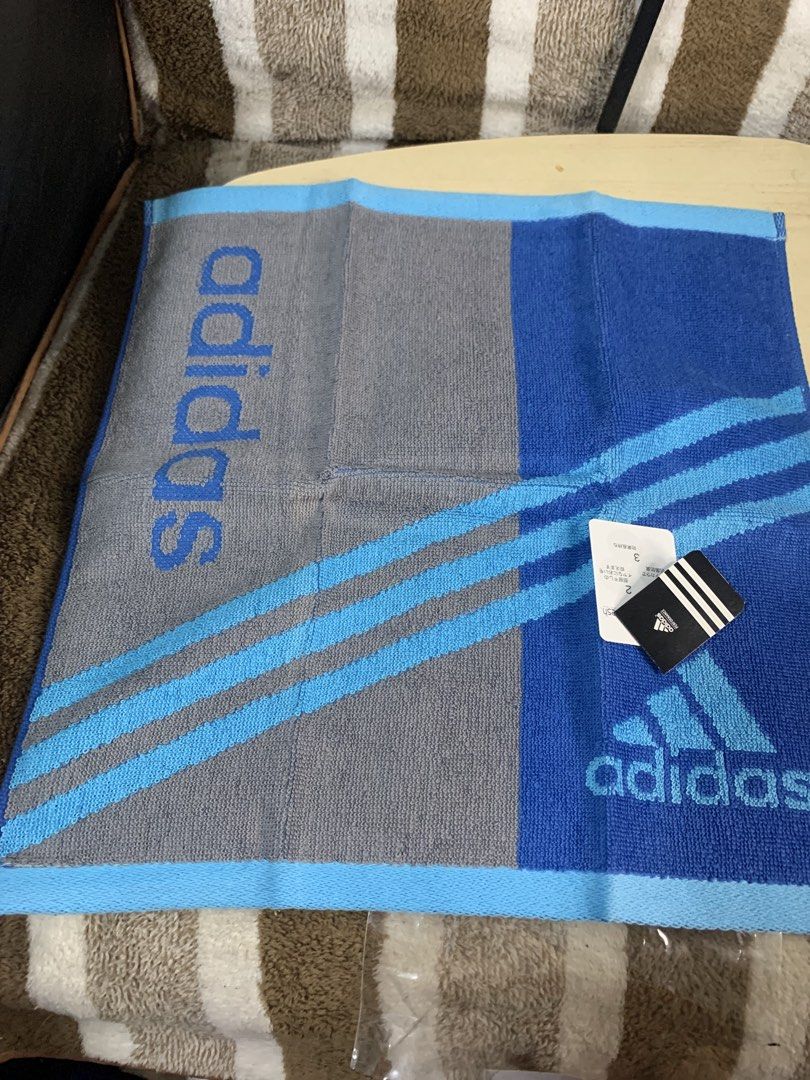 Adidas Japan face towel bnew (Category: Towels, Napkins & Holders) located in Cabanatuan. Submitted by mjluxxejapan (Listing ID 1449268296, Image 2). Description: Fixed price. Bnew makapal cotton face towel approx 13”x13” .