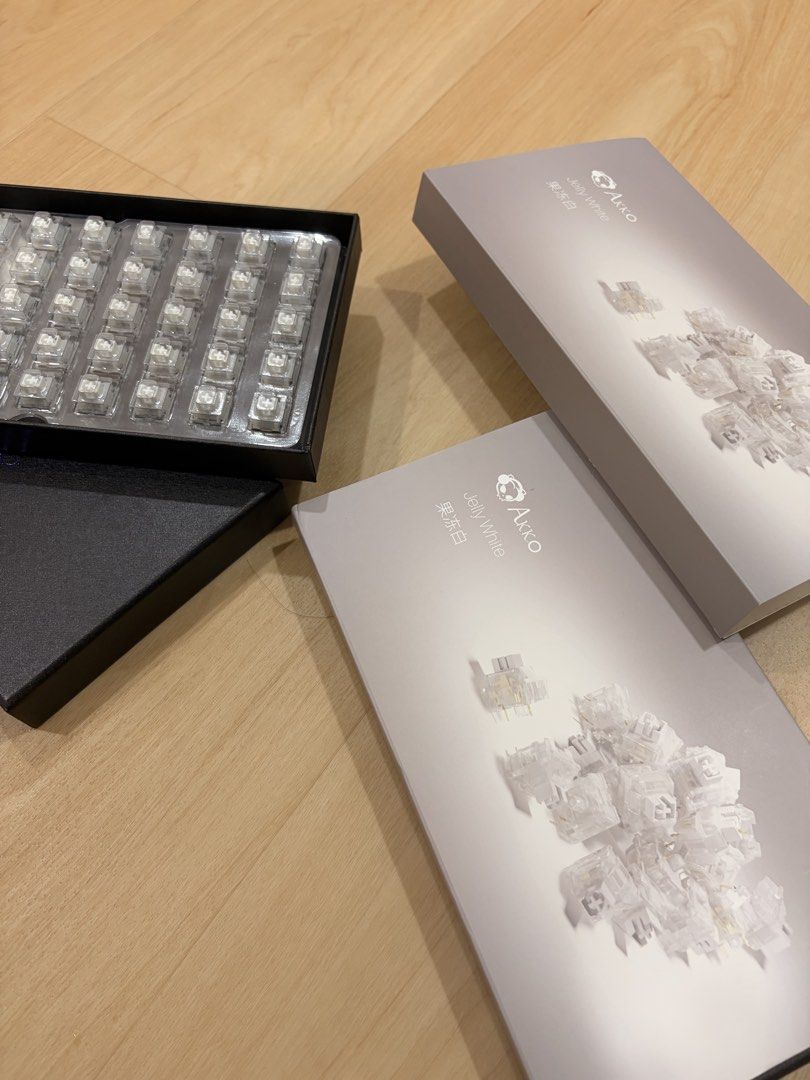 Akko Jelly White Mechanical Keyboard Switches