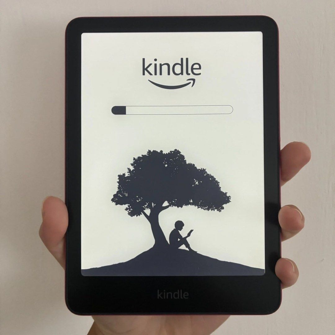 Kindle Paperwhite 12th Generation 16GB SA568B Raspberry (Category: E-Readers) located in Manila. Submitted by fromdublin.withlove (Listing ID 1449251692, Image 1). Description: Fully working, factory reset and deregistered from Amazon account. Very good overall condition with some minor marks/scratches from previous use and a patch of sticky residue on the rear. Please view all photos for the best description of condition. Original box and chargi