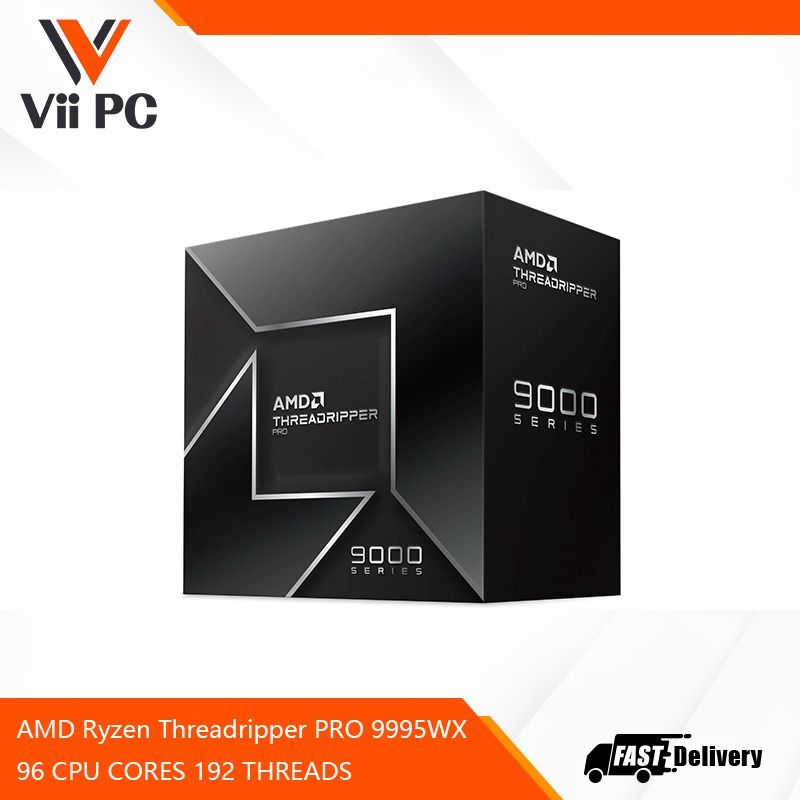 AMD Ryzen Threadripper PRO 9995WX 96 CPU CORES 192 THREADS (3 YEAR WARRANTY )