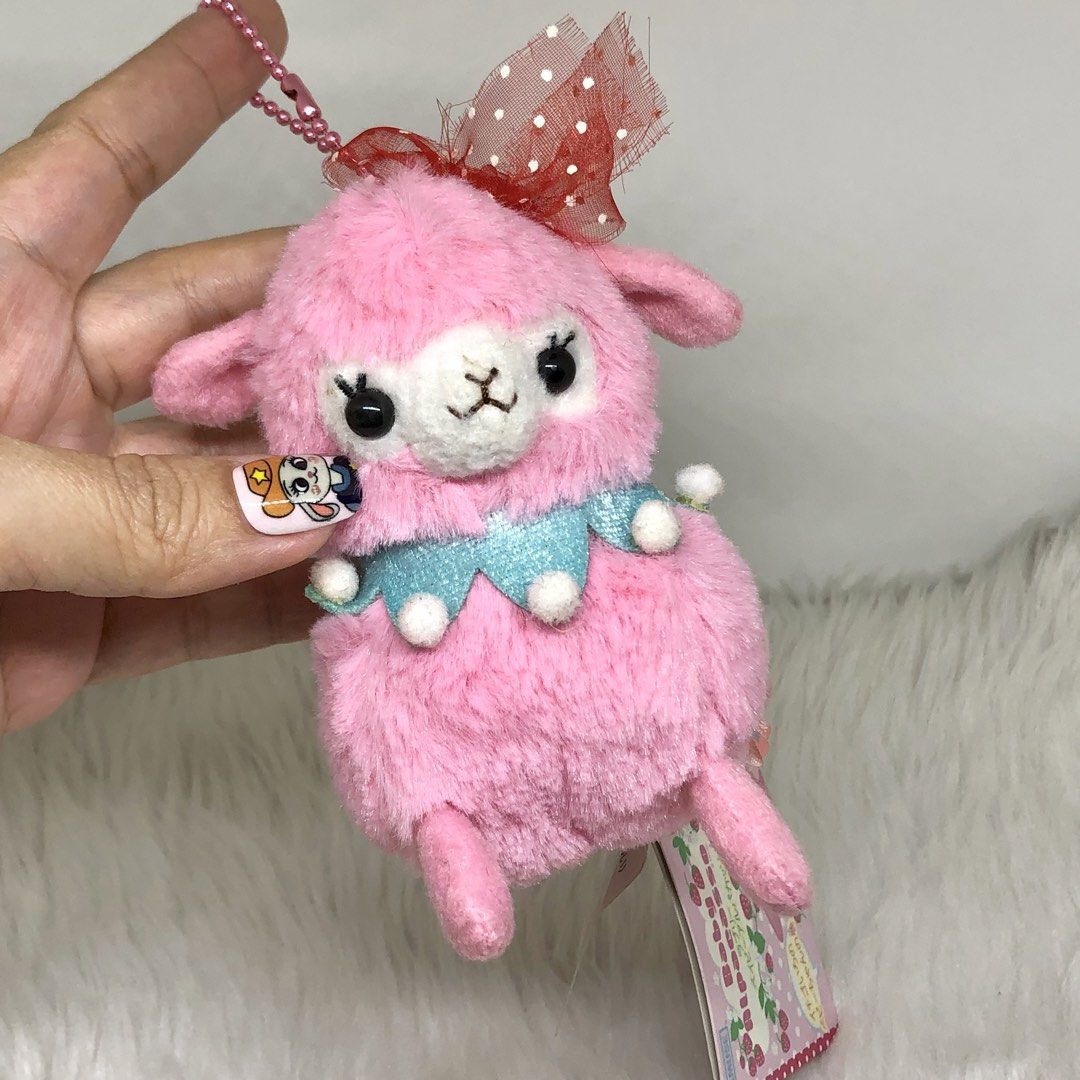 AMUSE BABY ALPACASSO PLUSH CHARM (Category: Plushies & Soft Toys) located in Quezon City. Submitted by kitsune.treasures (Listing ID 1449209112, Image 1). Description: *First to pay policy! *1 day reservation only. Failure to pay on time, auto cancel. 📍Quezon City * MOD: J&T | Lalamove * MOP: GCASH | BPI 📦ON HAND AND READY TO SHIP! CONDITION: WHAT YOU SEE IS WHAT YOU GET. Dimensions: Kindly check the photos for the actual measurements. Please c