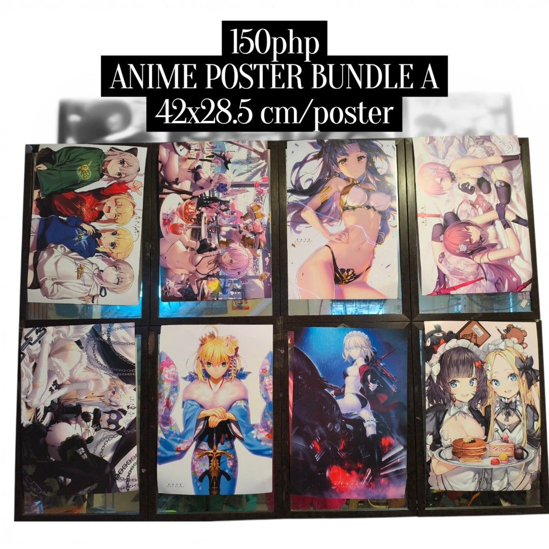 ANIME POSTER BUNDLE - A (Category: Art & Prints) located in Manila. Submitted by the.happy.haul.shop (Listing ID 1449139481, Image 1). Description: .