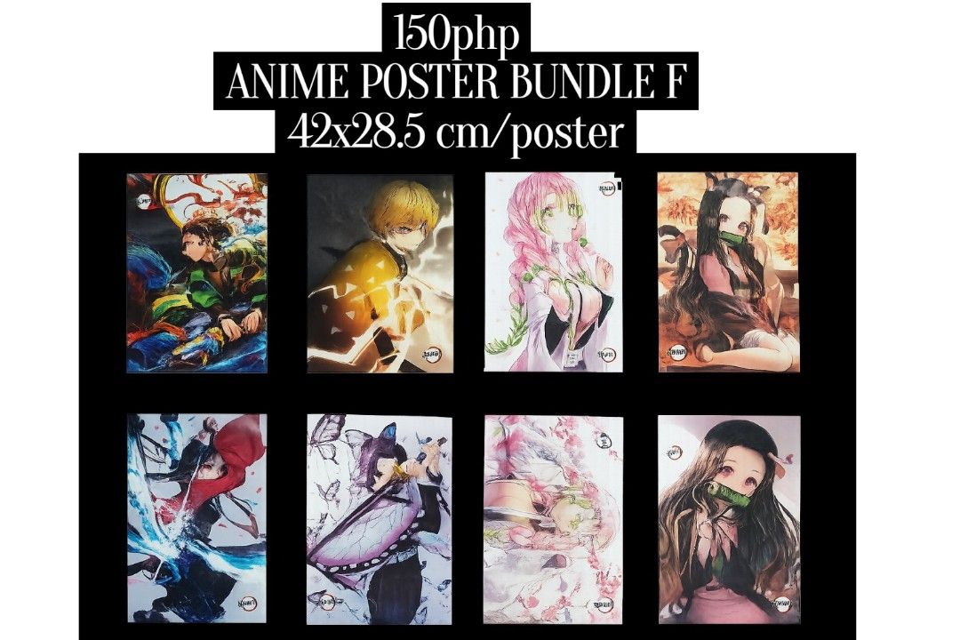 ANIME POSTER BUNDLE - F (Category: Art & Prints) located in Manila. Submitted by the.happy.haul.shop (Listing ID 1449138523, Image 1). Description: ANIME POSTER BUNDLE - F #animeposterph #animeph.