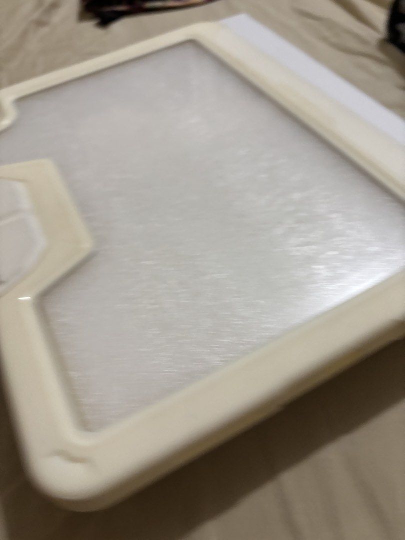 Anti-fall case for ipad 10th/11th Gen (A16) (Category: Cases & Sleeves) located in Dagupan City. Submitted by selle.ann (Listing ID 1449279803, Image 3). Description: - Cream-colored folio style iPad case - Offers multiple viewing angles for convenience - Provides protection against everyday wear and tear - Sleek and stylish design.