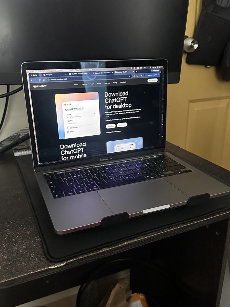 Apple MacBook Pro 13-inch M2 2022 (Category: Laptops & Notebooks) located in Dumaguete. Submitted by llllbig (Listing ID 1449136488, Image 3). Description: - MacBook Pro 13-inch (2022 Model) - Powerful M2 Chip - 8GB RAM - 255GB Storage -No box laptop sleeve only -With 35W macbook charger - Latest macOS Sonoma 14.5 Negotiable.