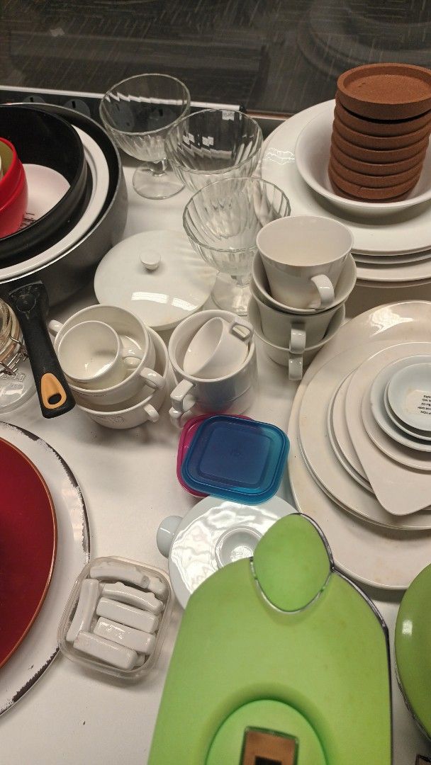 Assorted Kitchenware and Tableware Set