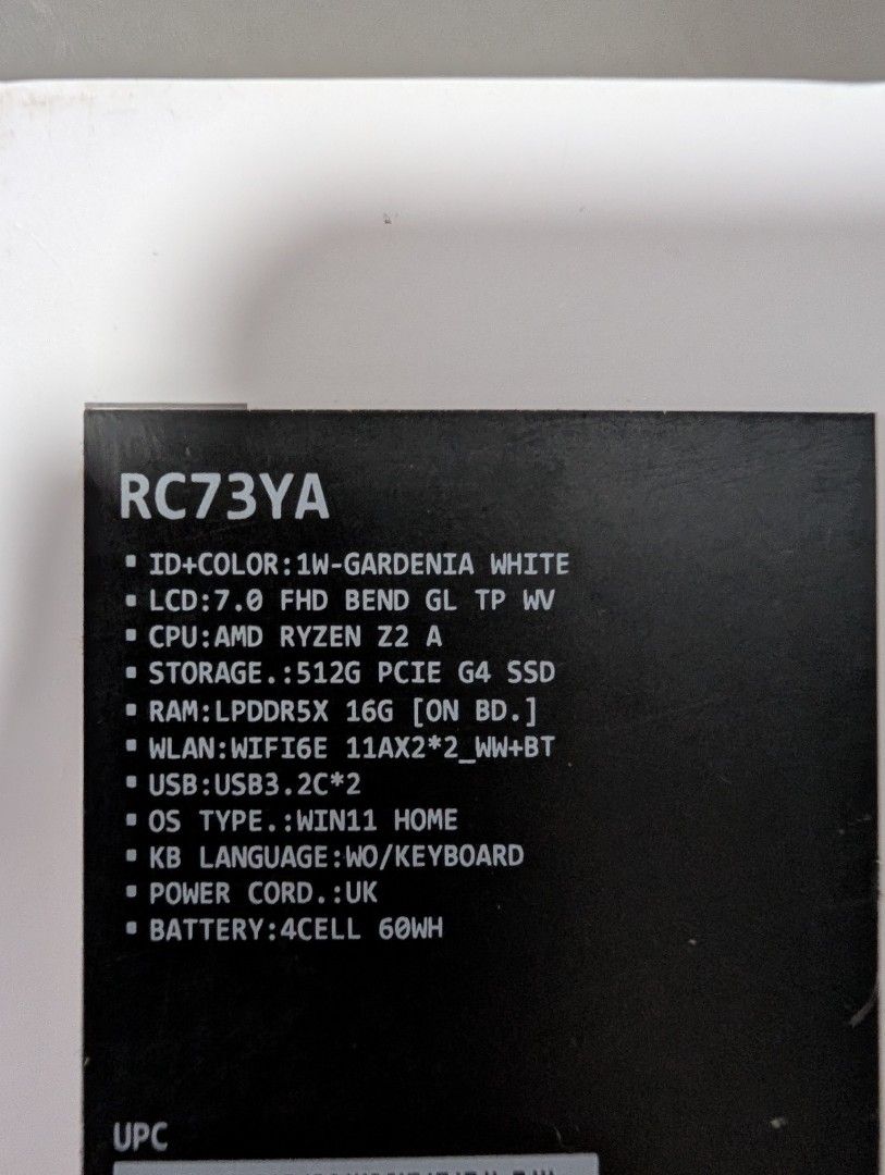 ASUS ROG Ally - White507334156092723202