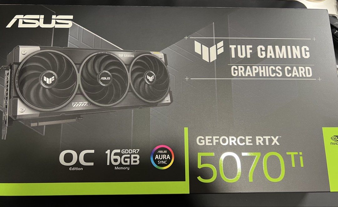 ASUS TUF Gaming GeForce RTX 5070 Ti OC 16GB GDDR7