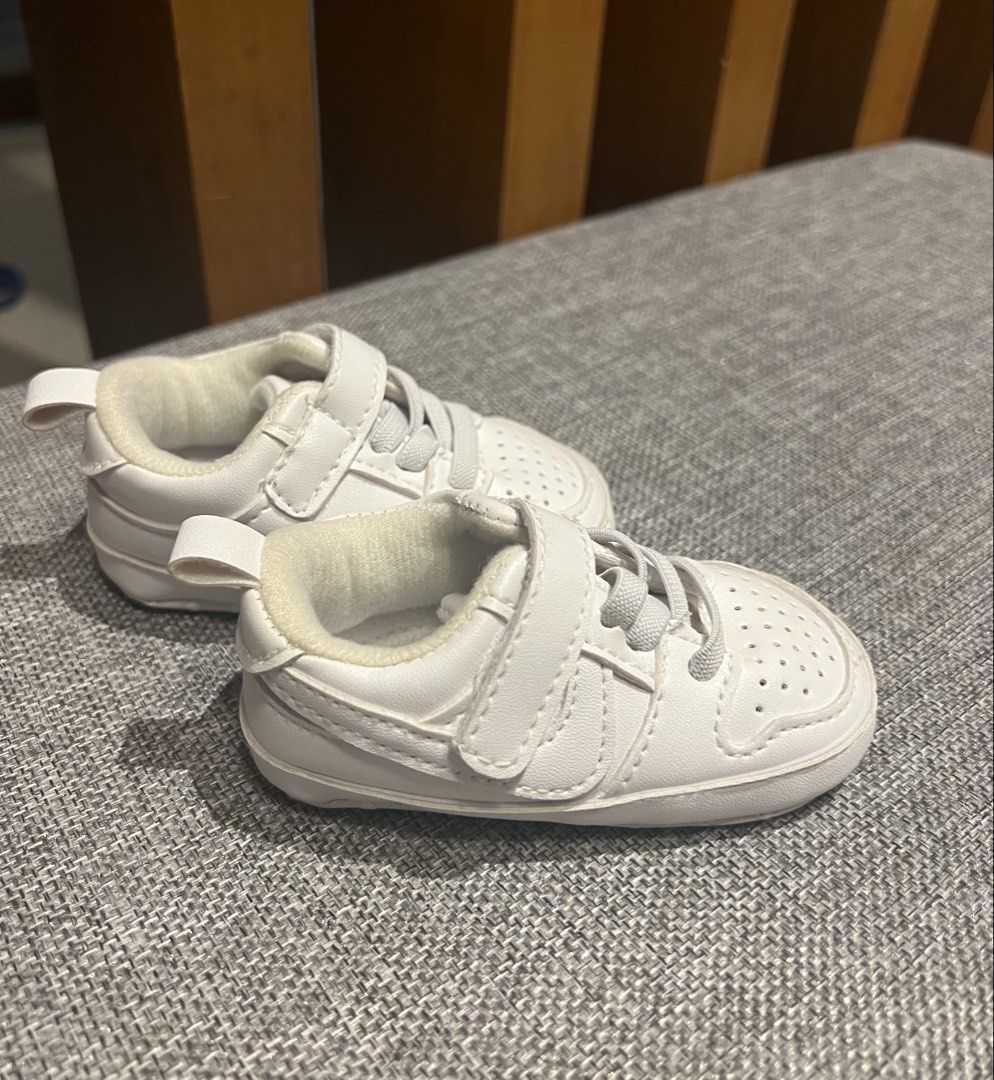 Baby Shoes White (6-9mos) (Category: Babies & Kids Fashion) located in Las Pinas. Submitted by jhind_ (Listing ID 1449230495, Image 1). Description: Used once for Christening. .
