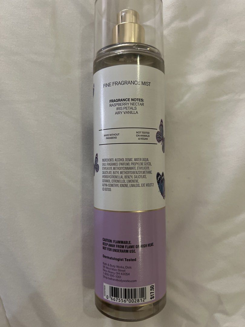 Bath & Body Works (Category: Fragrance & Deodorants) located in Manila. Submitted by abmrc (Listing ID 1449225120, Image 2). Description: Bath & Body Works - Butterfly.