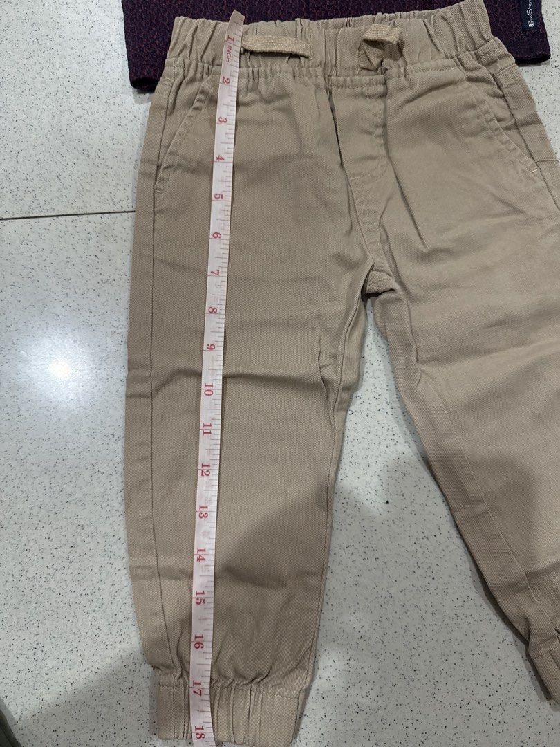 Ben Sherman polo and pants - Preloved (Category: Babies & Kids Fashion) located in Quezon City. Submitted by andanel16 (Listing ID 1449182063, Image 3). Description: Kids Clothes Declutter/ Preloved Baby Boy Clothes (24 mos) Use several times These are preloved/declutter items, so please manage your expectations. Minor signs of use may be present due to previous wear. -All items are checked before posting. Any major flaws (if any) will be disclos