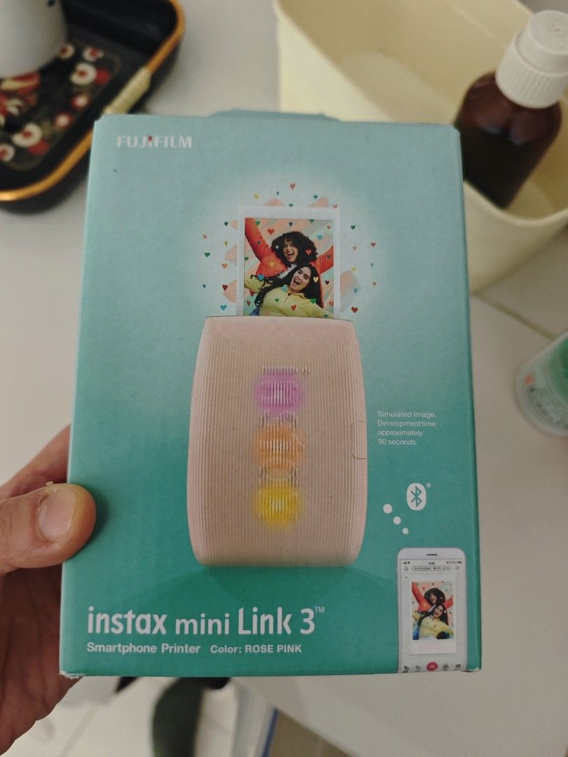 [BNIB] Fujifilm Instax Mini Link 3 Smartphone Printer Rose Pink