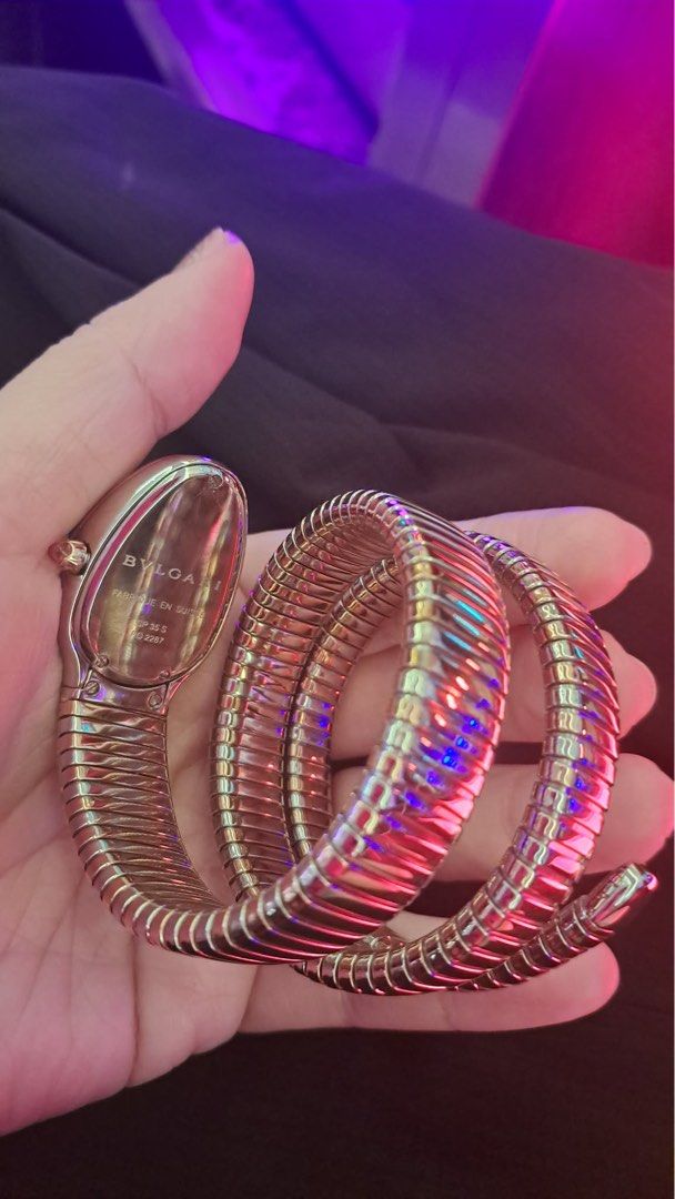 Bvlgari Serpenti two tone (Category: Luxury Watches) located in Marikina City. Submitted by mysticcat.10f903 (Listing ID 1449255410, Image 2). Description: complete set.