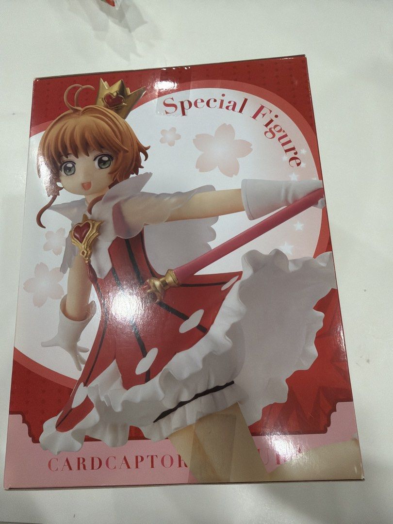 Cardcaptor Sakura Special Figure Rocker Beat （分類：手辦雕像）位於 Hong Kong。 由 auhochun3945 提交（商品編號 1449201369，圖片 2）。簡介： Cardcaptor Sakura 嘅Figure，係Special Figure Rocker Beat款。公仔好靚，著住紅色裙仔，好有動感。盒裝黎，擺設一流。送禮自用都得。。