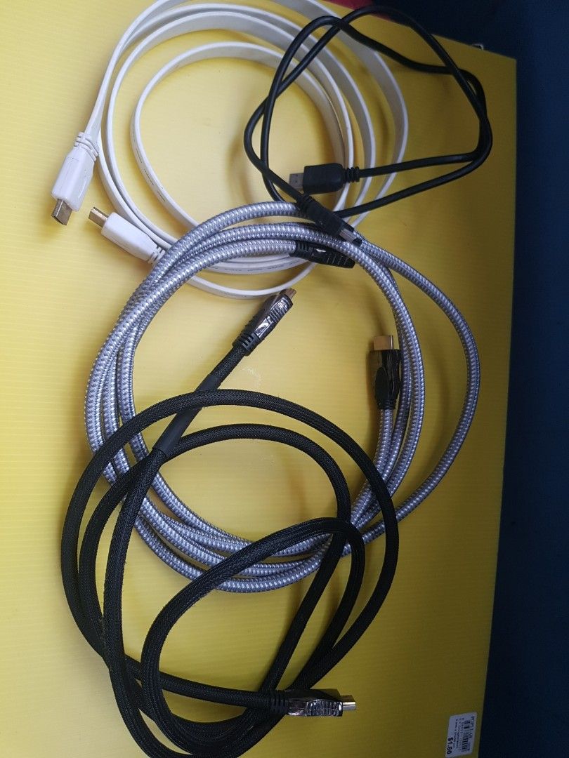 Cash deal, various HDMI Cables each  $10