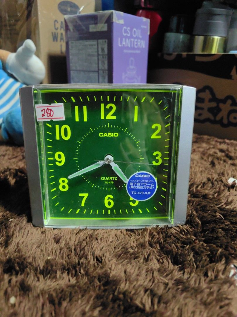 Casio clock (Category: Clocks) located in Calamba. Submitted by princesspauliney. (Listing ID 1449233070, Image 1). Description: Casio clock Tested ok working 280 only.