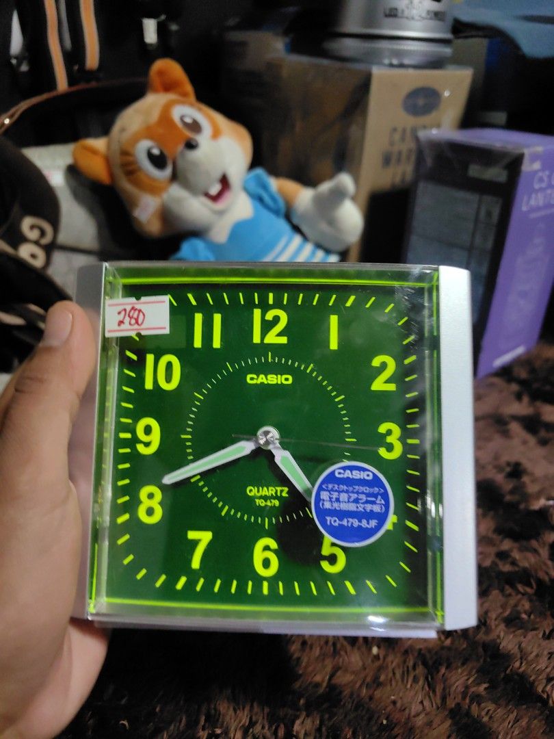 Casio clock (Category: Clocks) located in Calamba. Submitted by princesspauliney. (Listing ID 1449233070, Image 2). Description: Casio clock Tested ok working 280 only.