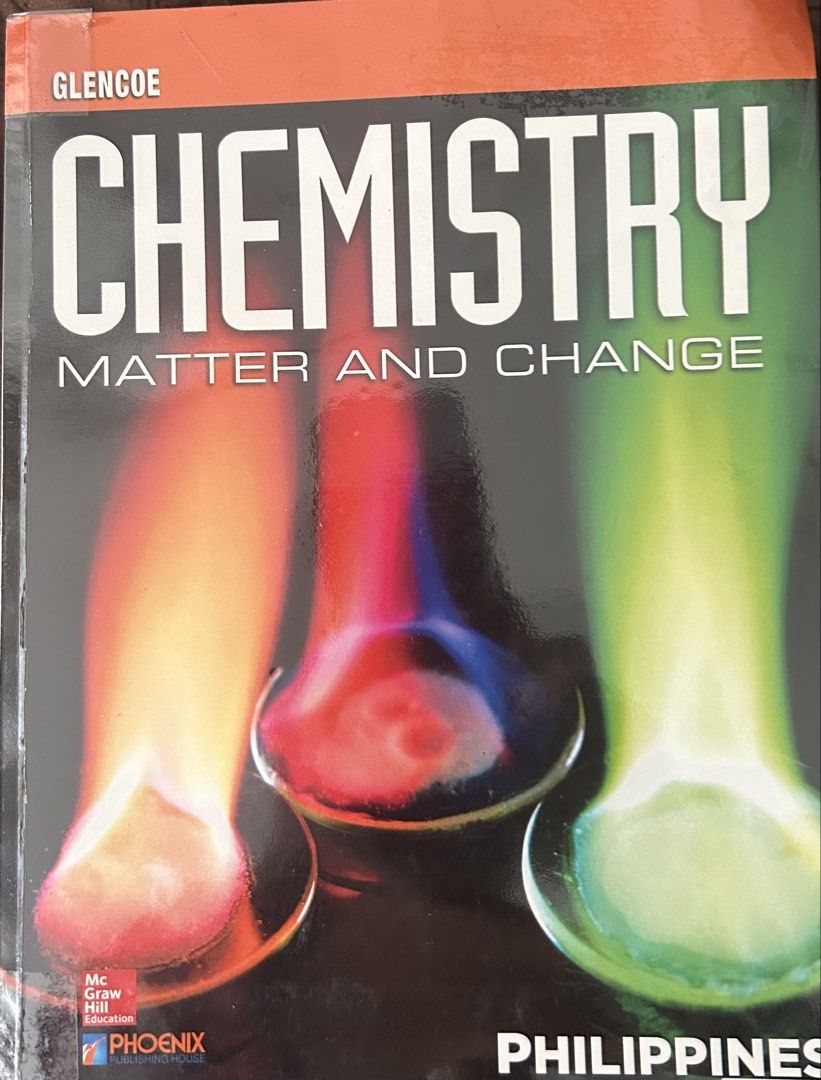 Chemistry book (Category: Textbooks) located in Manila. Submitted by 2snakedogs (Listing ID 1449147095, Image 1). Description: With plastic cover, barely used Chemistry book.