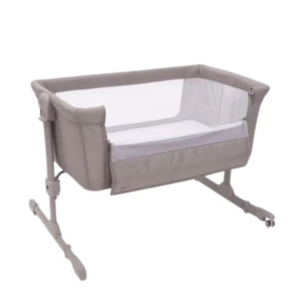 Chicco Next2Me Essential Dove Crib (Category: Cots & Cribs) located in Caloocan City. Submitted by shamseyyy28 (Listing ID 1449170641, Image 3). Description: - Chicco Next2Me Essential crib in stylish Dove grey. - Breathable mesh sides for optimal airflow. - Adjustable height and legs to fit your bed perfectly. - Built-in wheels for effortless mobility around the room. - Ideal for safe and convenient co-sleeping, keeping your baby close..