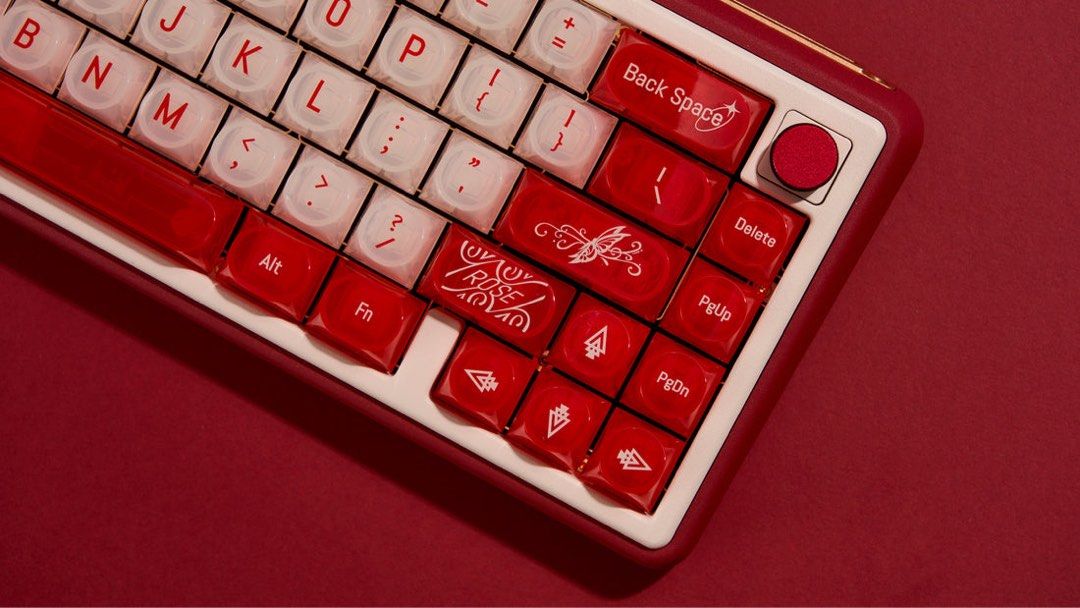 Chilkeys Wild Rose Custom Keycap Set507368981220577283