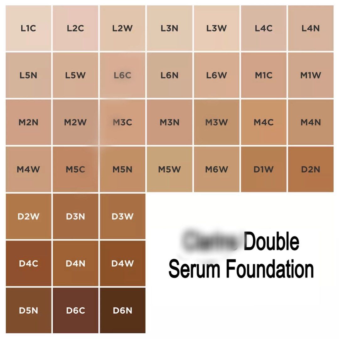 CLARINS Double Serum Makeup Liquid Foundation 0.9ml Sample Sachet (Category: Makeup) located in Kuala Lumpur. Submitted by chame.beauty (Listing ID 1449293556, Image 3). Description: 💰 RM8 PER PIECE; RM15 FOR 2 PCS !💥 ✨ Shade as below; 💐 L2C - 1pc available 💐 L4C - 2pcs available 💐 L4N - 2pcs available 💐 L5N - 2pcs available 💐 L6C - 2pcs available 💐 L6N - 4pcs available 💐 L6W - 2pcs available 💐 M1W - 🚫 SOLD OUT 🚫.