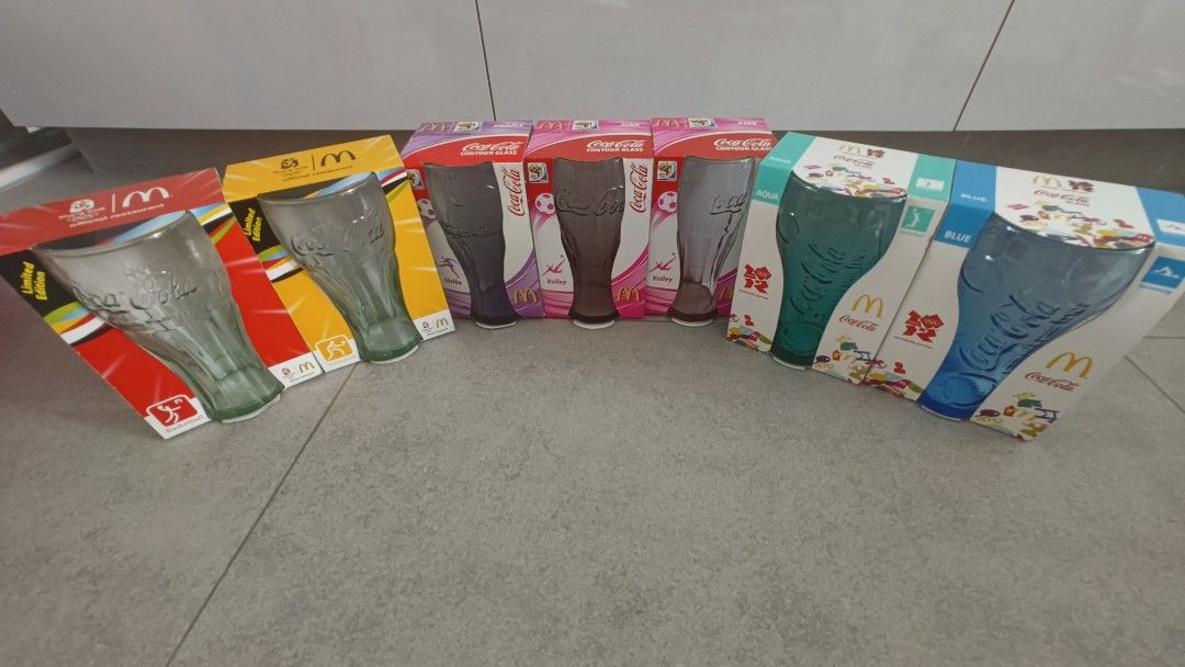Coca-Cola McDonald's Glasses