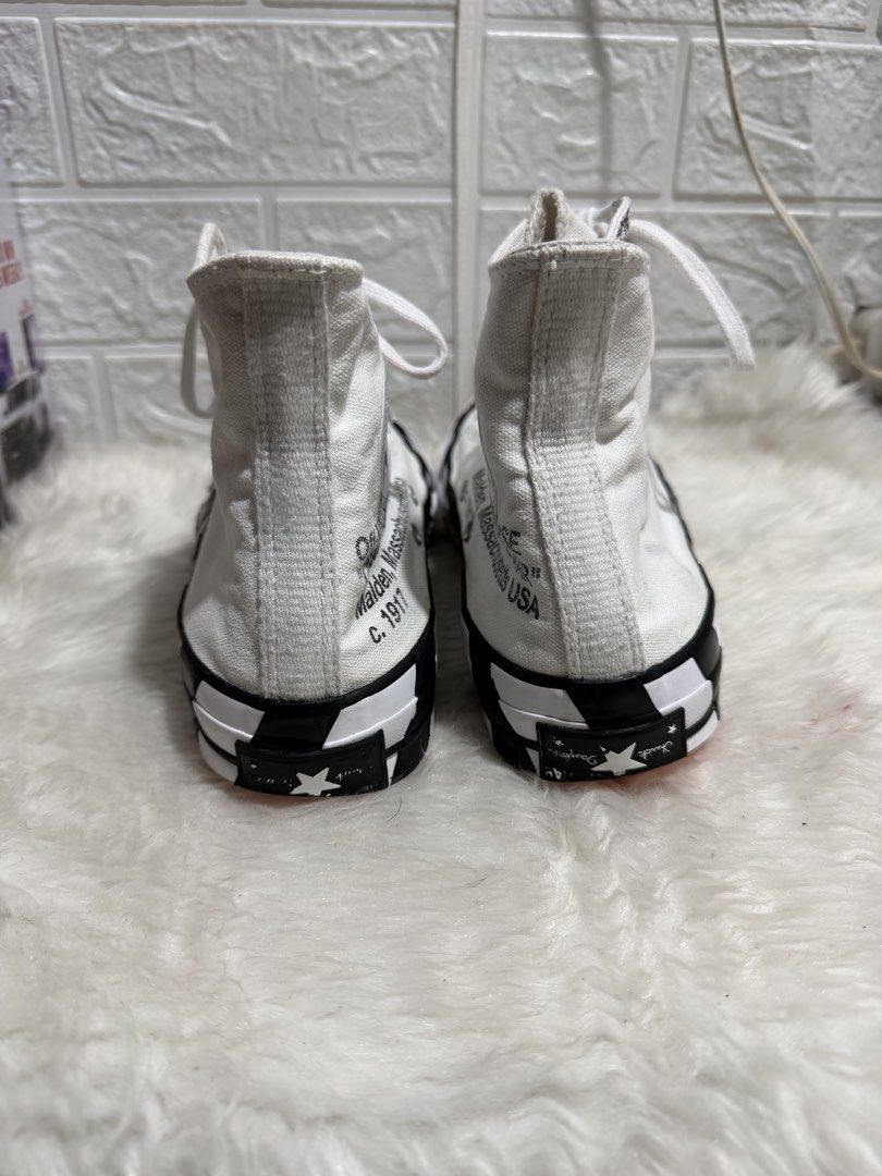 CONVERSE X OFF WHITE (Category: Sneakers) located in Davao. Submitted by blessed6 (Listing ID 1449245344, Image 3). Description: .