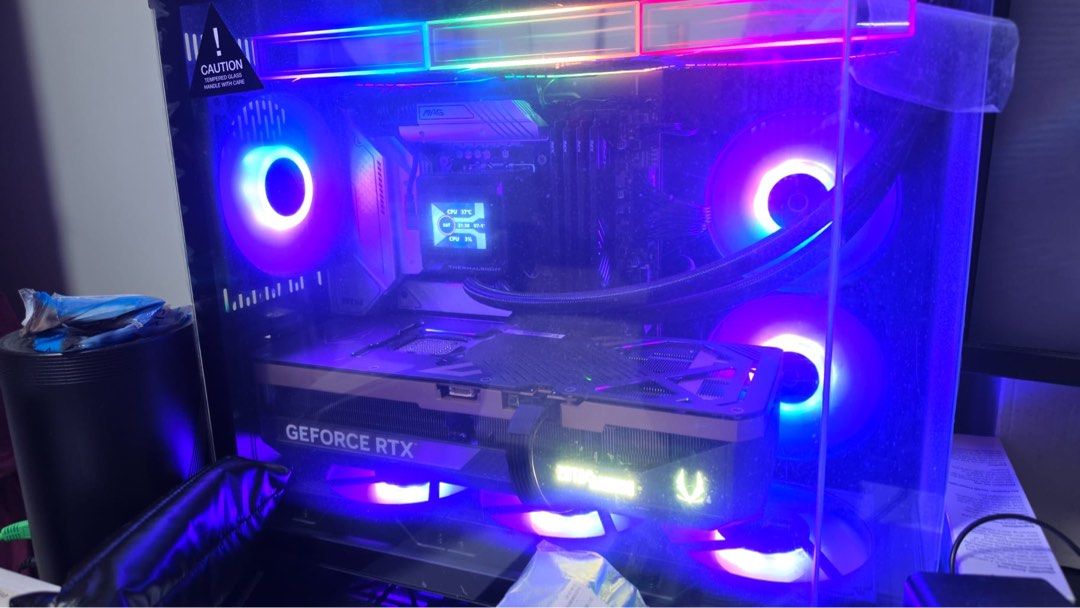 Custom Gaming PC -ZOTAC GAMING RTX 5090 SOLID OC 32GB507334161503375360