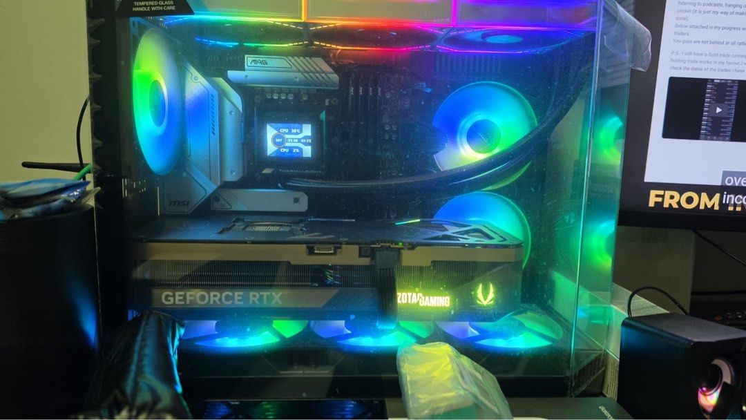 Custom Gaming PC -ZOTAC GAMING RTX 5090 SOLID OC 32GB507334161503375361