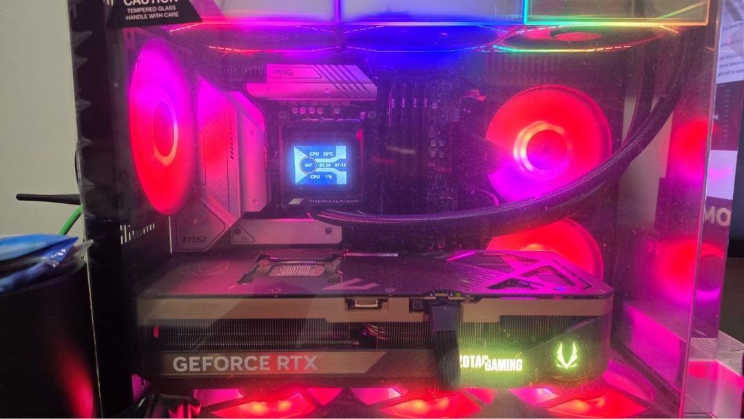 Custom Gaming PC -ZOTAC GAMING RTX 5090 SOLID OC 32GB507334161503375362