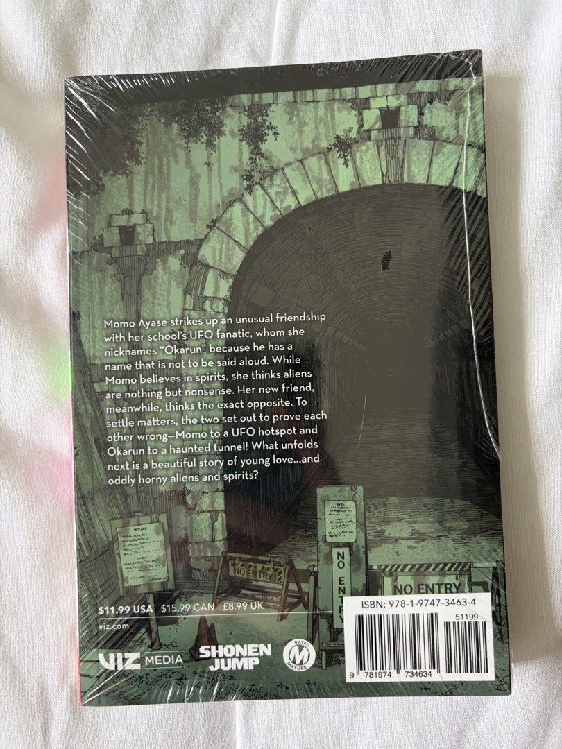 Dandadan Manga Volume 1 (ORIGINAL & SEALED) (Category: Comics & Manga) located in Quezon City. Submitted by aliceinwonderland007 (Listing ID 1449124237, Image 2). Description: Follows Momo Ayase and Okarun's adventures with aliens and spirits. Great read for fans of supernatural comedy. RFS: accidentally bought 2 quantity upon checking out.